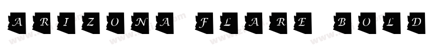 Arizona Flare Bold字体转换